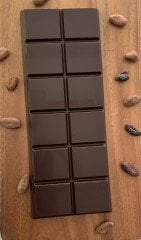 %100 KAKAO ŞEKERSİZ BİTTER ÇİKOLATA KUVERTÜRÜ 500GR