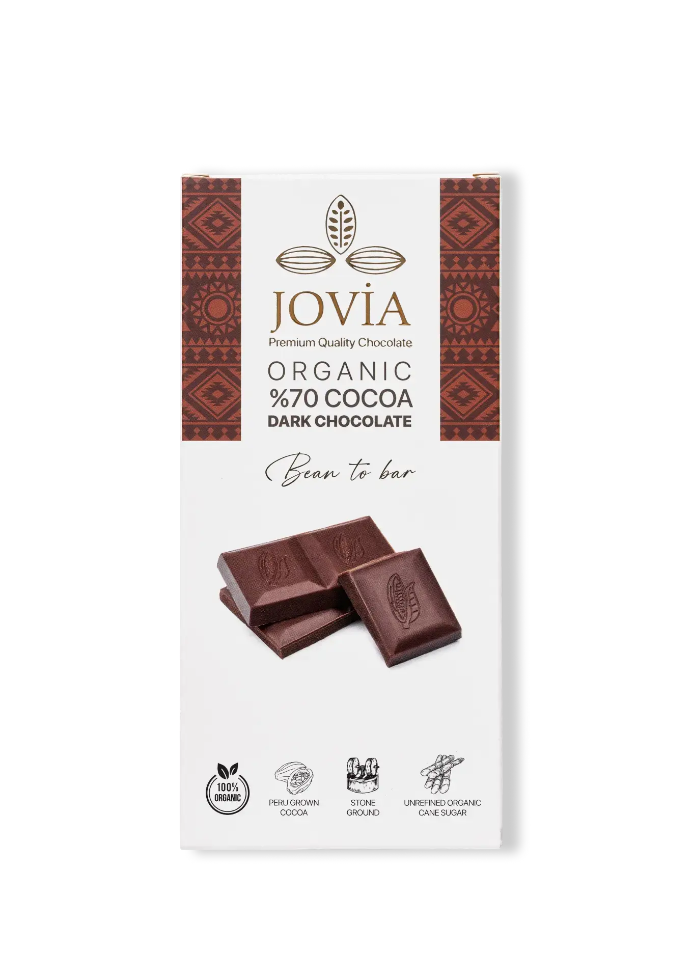 ORGANİK ÇİKOLATA-%70 BİTTER SADE