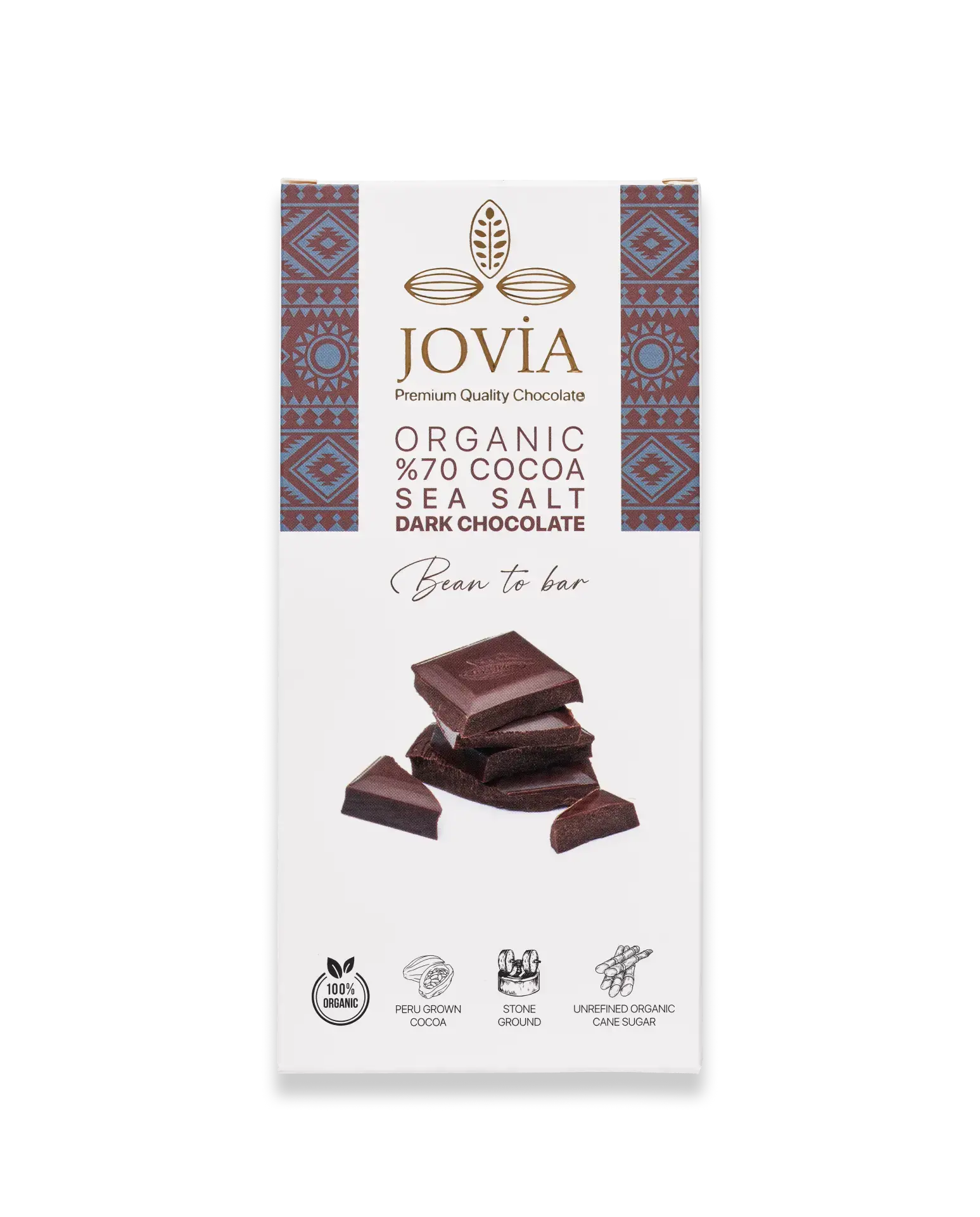 ORGANİK ÇİKOLATA-%70 BİTTER DENİZ TUZLU