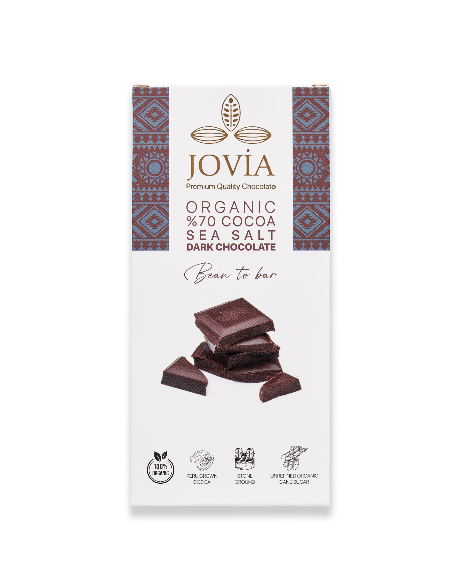 ORGANİK ÇİKOLATA-%70 BİTTER DENİZ TUZLU