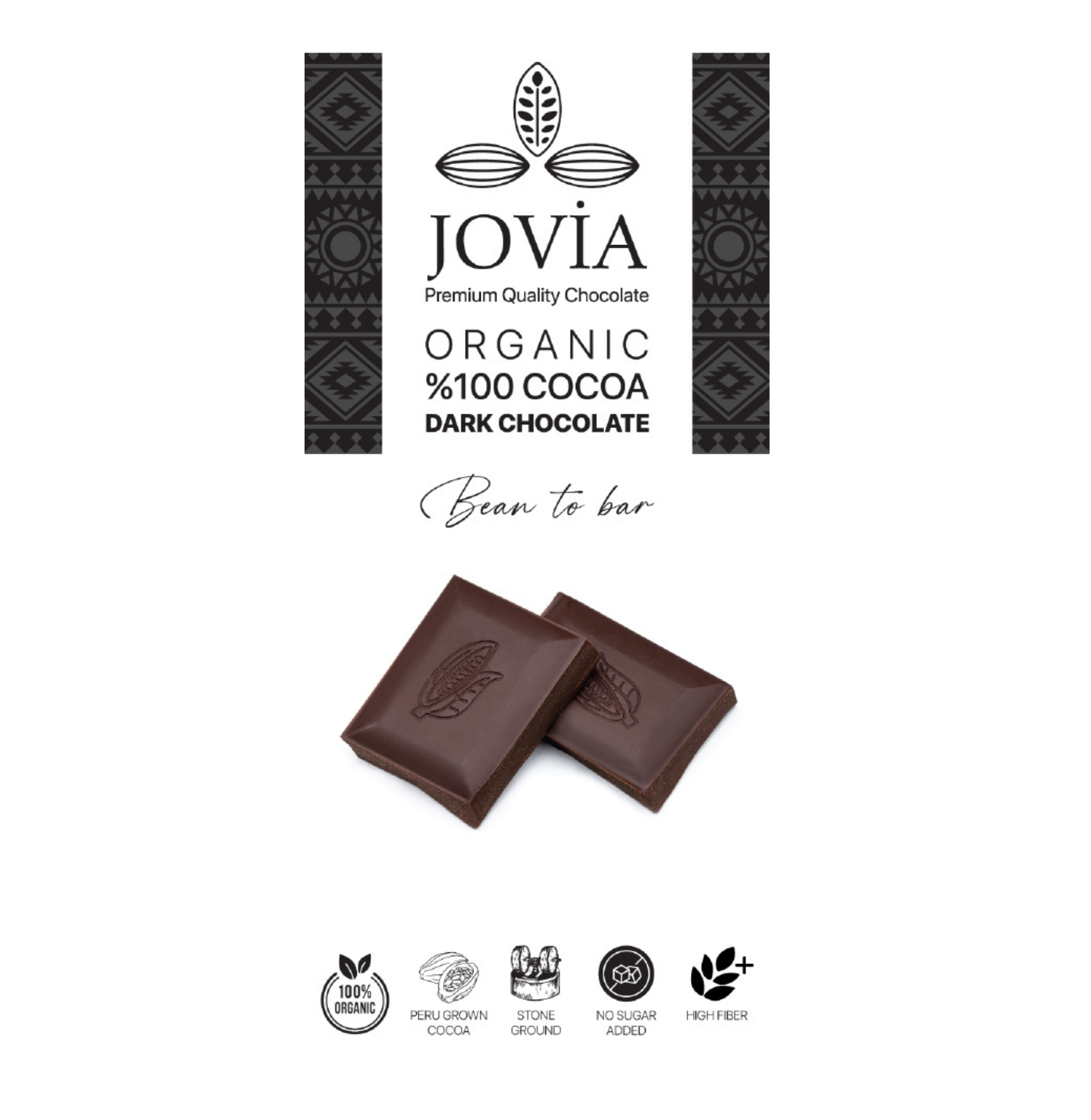 ORGANİK ÇİKOLATA-%100 BİTTER SADE