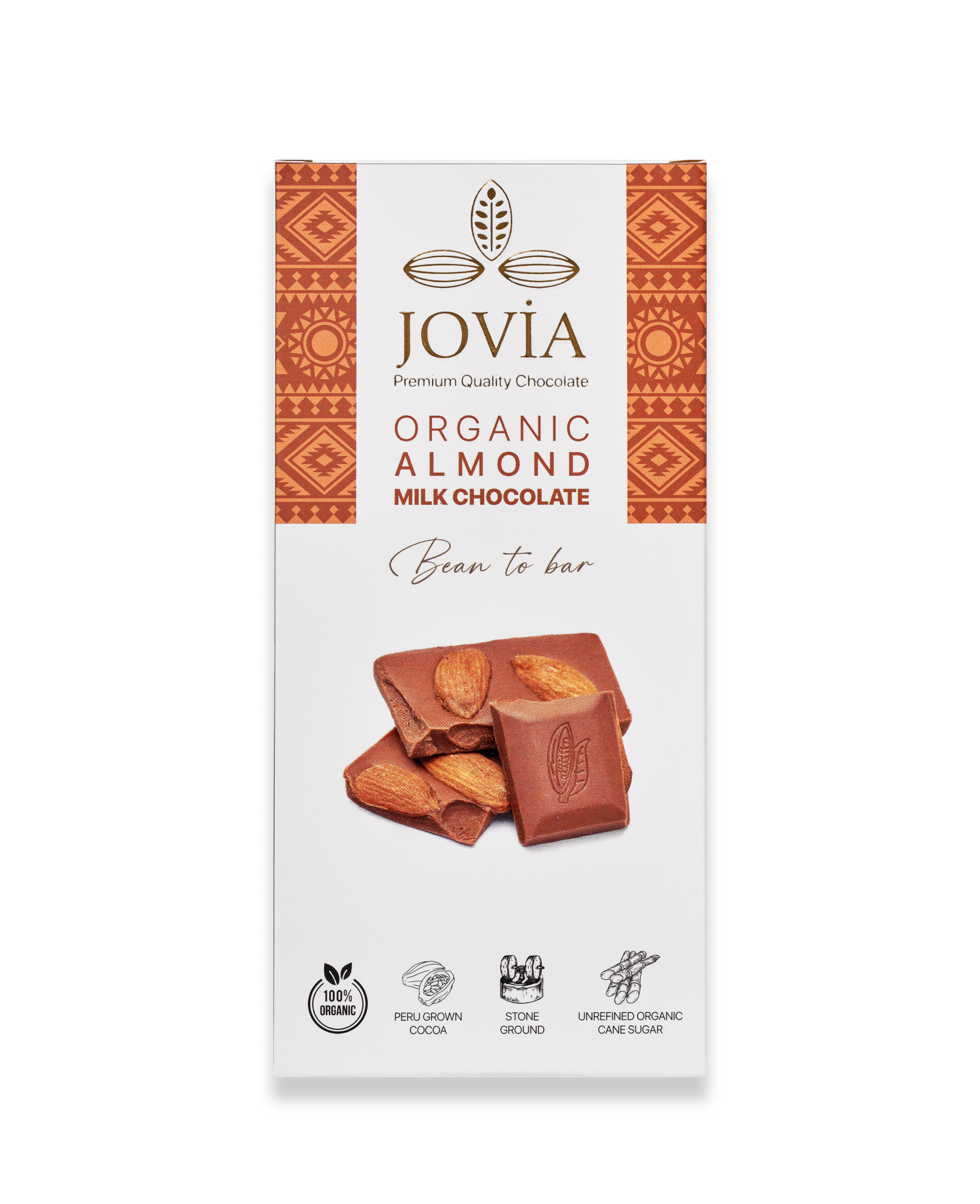 ORGANİK ÇİKOLATA-SÜTLÜ BADEMLİ