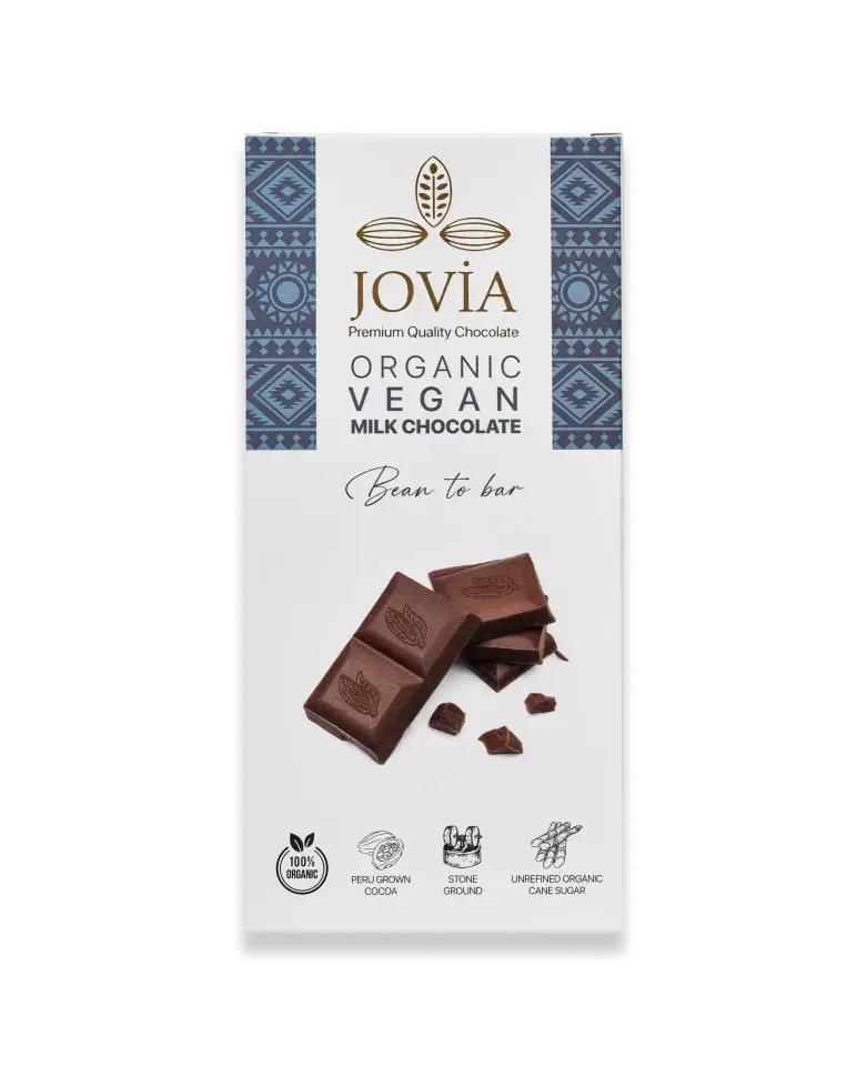 ORGANİK ÇİKOLATA- VEGAN SÜTLÜ