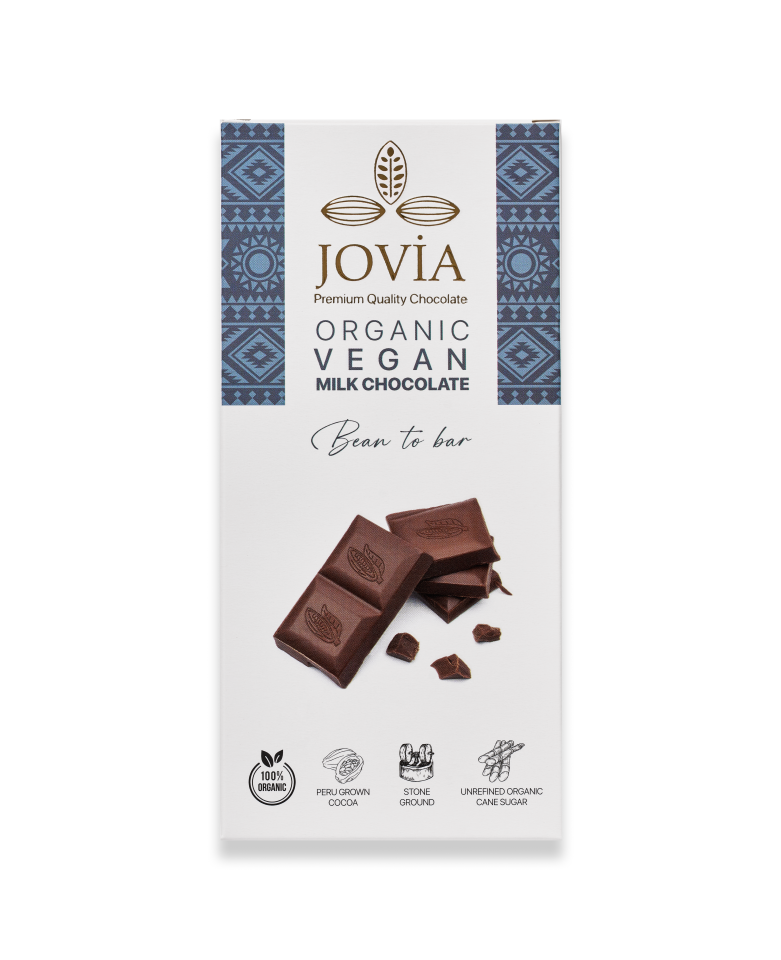 ORGANİK ÇİKOLATA- VEGAN SÜTLÜ