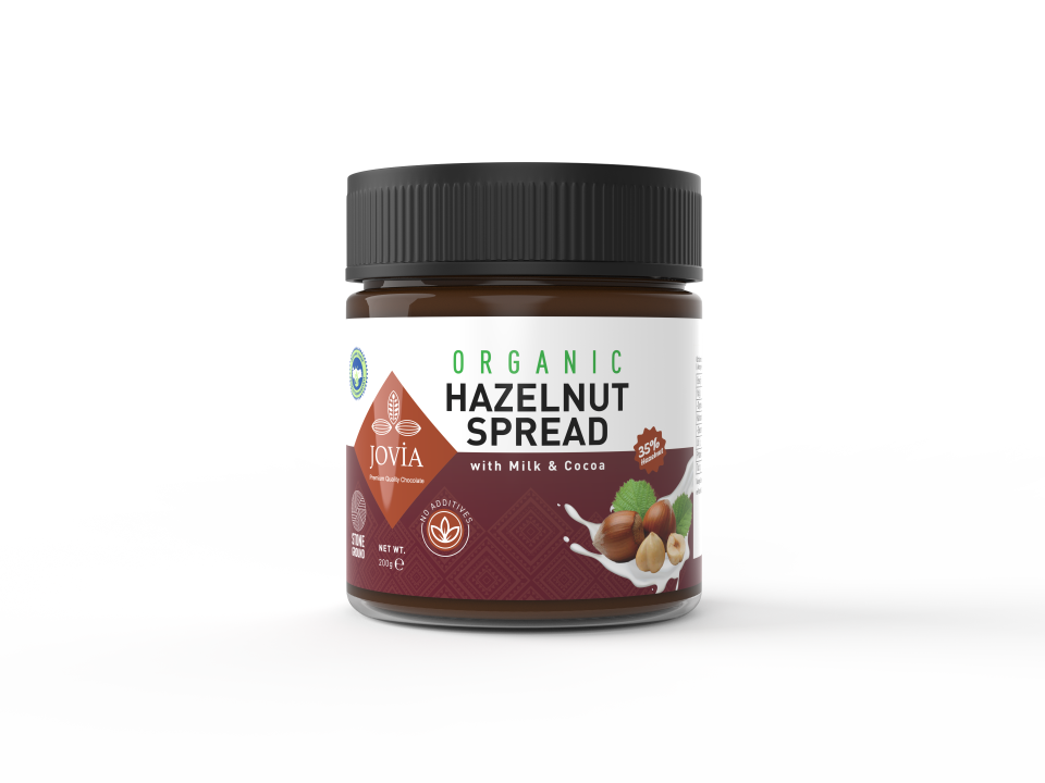 ORGANİK SÜTLÜ ÇİKOLATALI FINDIK KREMASI 200 gr