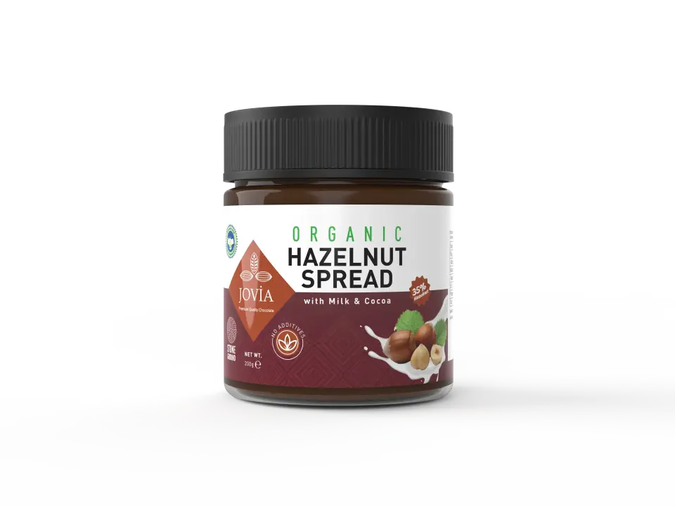 ORGANİK SÜTLÜ ÇİKOLATALI FINDIK KREMASI 200 gr
