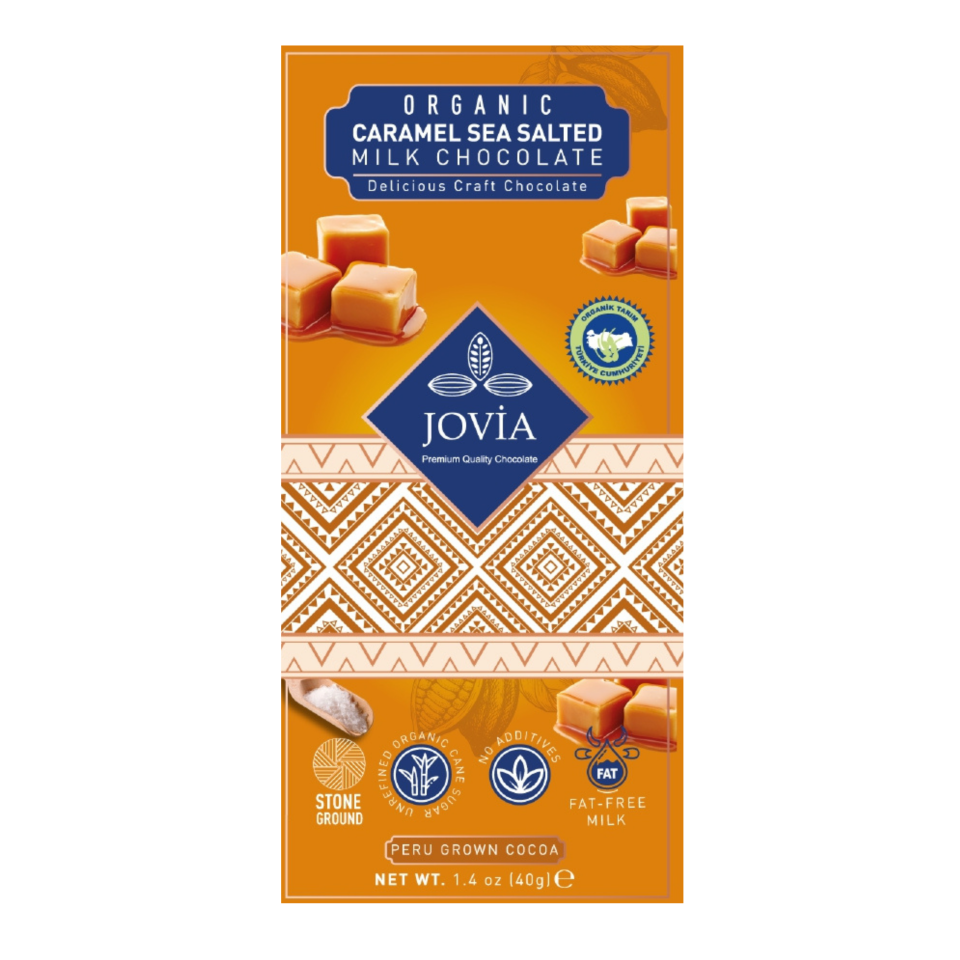 Organik Sütlü Çikolata-Karamel&Deniz Tuzlu 3'lü Avantajlı Paket