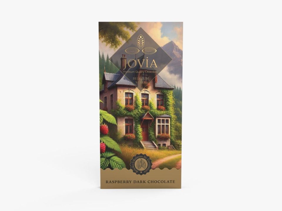 JOVİA BELÇİKA BİTTER FRAMBUAZLI ÇİKOLATA